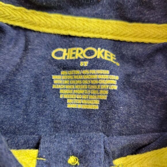 Cherokee polo shirt 5T - Picture 3 of 3